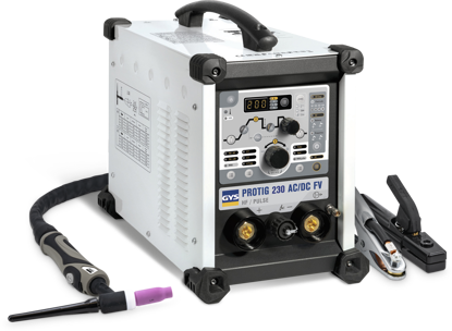 Slika Aparat za zavarivanje GYS PROTIG 230 AC/DC FV sa opremom