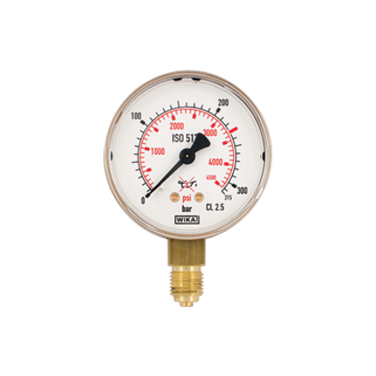 Slika MANOMETER 0-315BAR, 1/4" 63MM