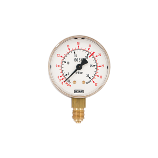 Slika MANOMETER 30 lt/CFH CO2 / Argon, 1/4" 63MM